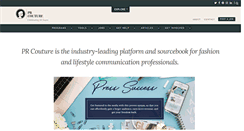 Desktop Screenshot of prcouture.com